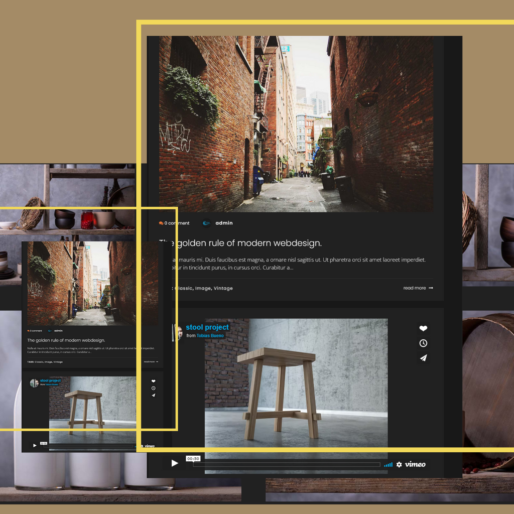 CREATIVE PORTFOLIO WordPress Website