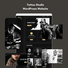 Tattoo Studio WordPress Responsive Website