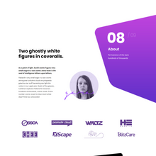 Modern One Page Agency WordPress Responsive Website