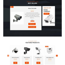 CCTV / Security / Electronics Store Shopify Shopping Website