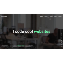Creative App Developer WordPress Responsive Website