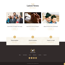 Modern Church & Religion WordPress Responsive Website