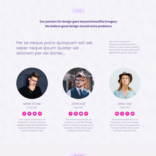Single Page Creative Agency WordPress Responsive Website