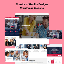 Creator of Quality Designs WordPress Responsive Website