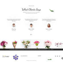 Florist and Flower Shop Shopify Shopping Website