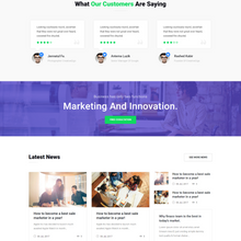 Business Service Provider WordPress Responsive Website
