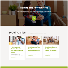 Relocation and Storage Services WordPress Responsive Website