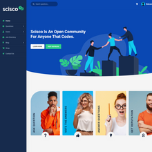 Questions and Answers WordPress Responsive Website
