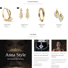 Exquisite Jewelry Store Shopify Shopping Website