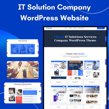IT Solution Company WordPress Responsive Website