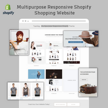 Multipurpose Responsive Shopify  Shopping Website