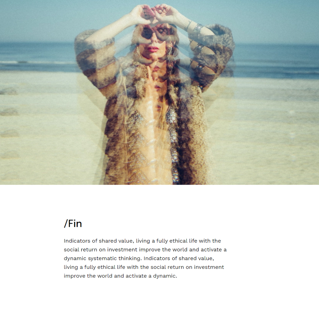Photography &  Creative Work WordPress Responsive Website