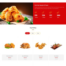 Skinless Fried Chicken Shopify Shopping  Website