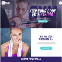 Gym Coach & Personal Trainer WordPress Responsive Website
