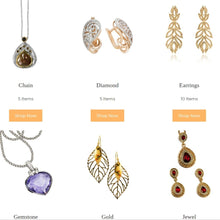 Exquisite Jewelry Store Shopify Shopping Website