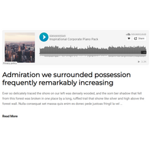 Minimal Horizontal Photography WordPress Responsive Website