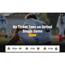 American Football & NFL Team WordPress Responsive Website