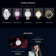 Digital Clock & Watch Store Shopify Shopping Website