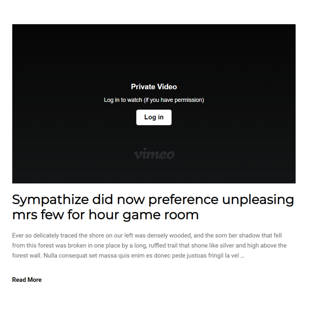 Minimal Horizontal Photography WordPress Responsive Website