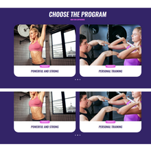 Gym Coach & Personal Trainer WordPress Responsive Website