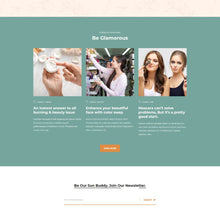 Skin Care product Shop Shopify Shopping Website