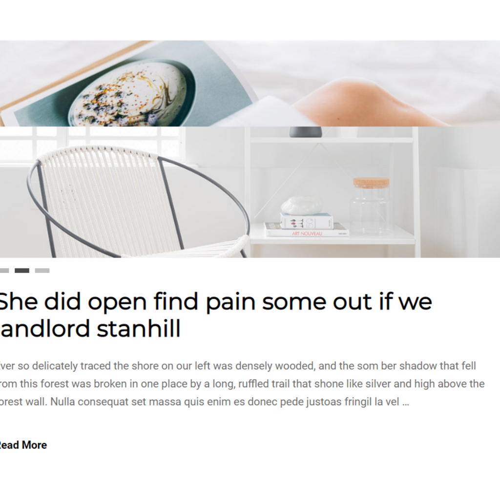Minimal Horizontal Photography WordPress Responsive Website