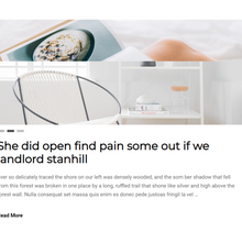 Minimal Horizontal Photography WordPress Responsive Website