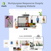 Multipurpose Responsive Shopify  Shopping Website