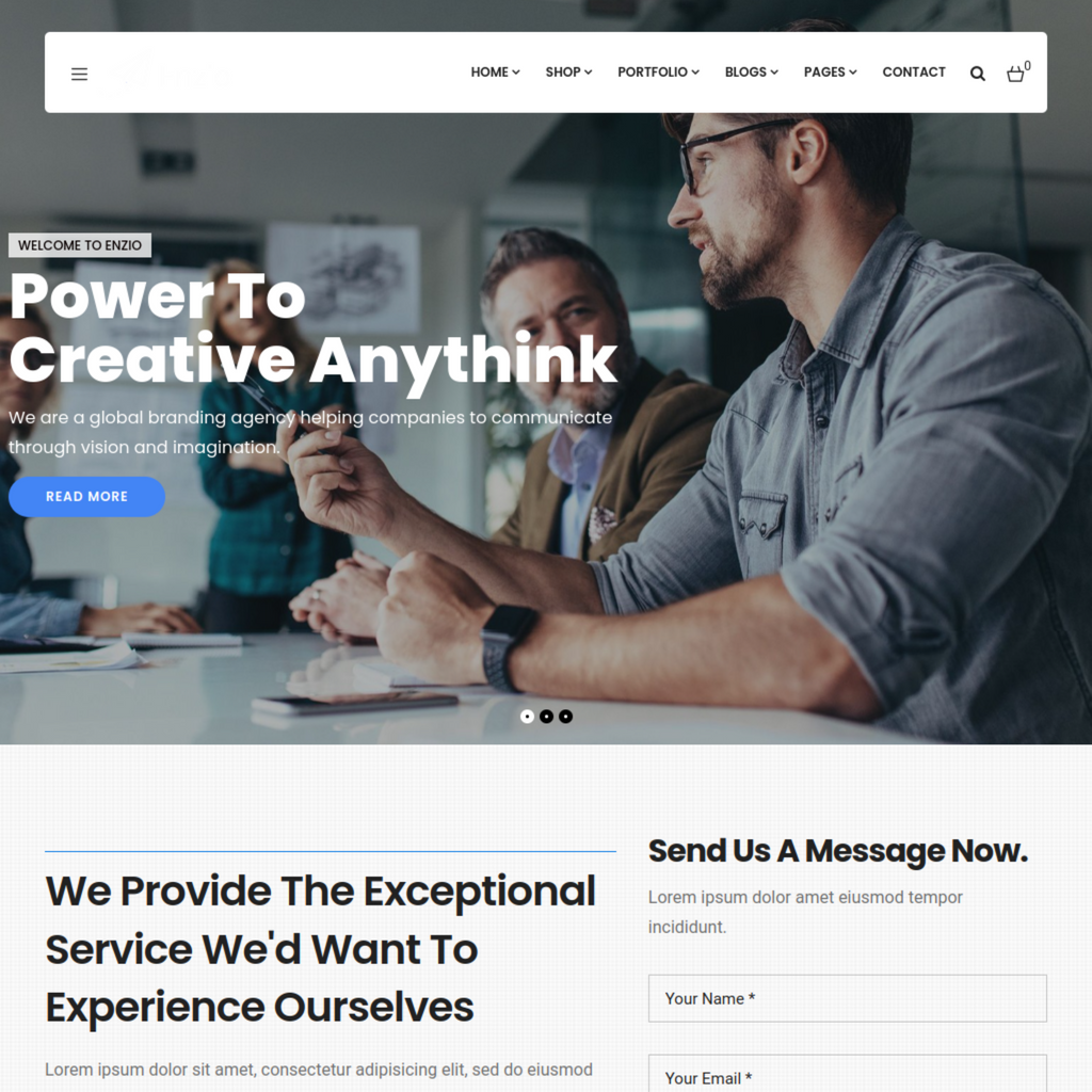 Responsive Business WordPress Responsive Website