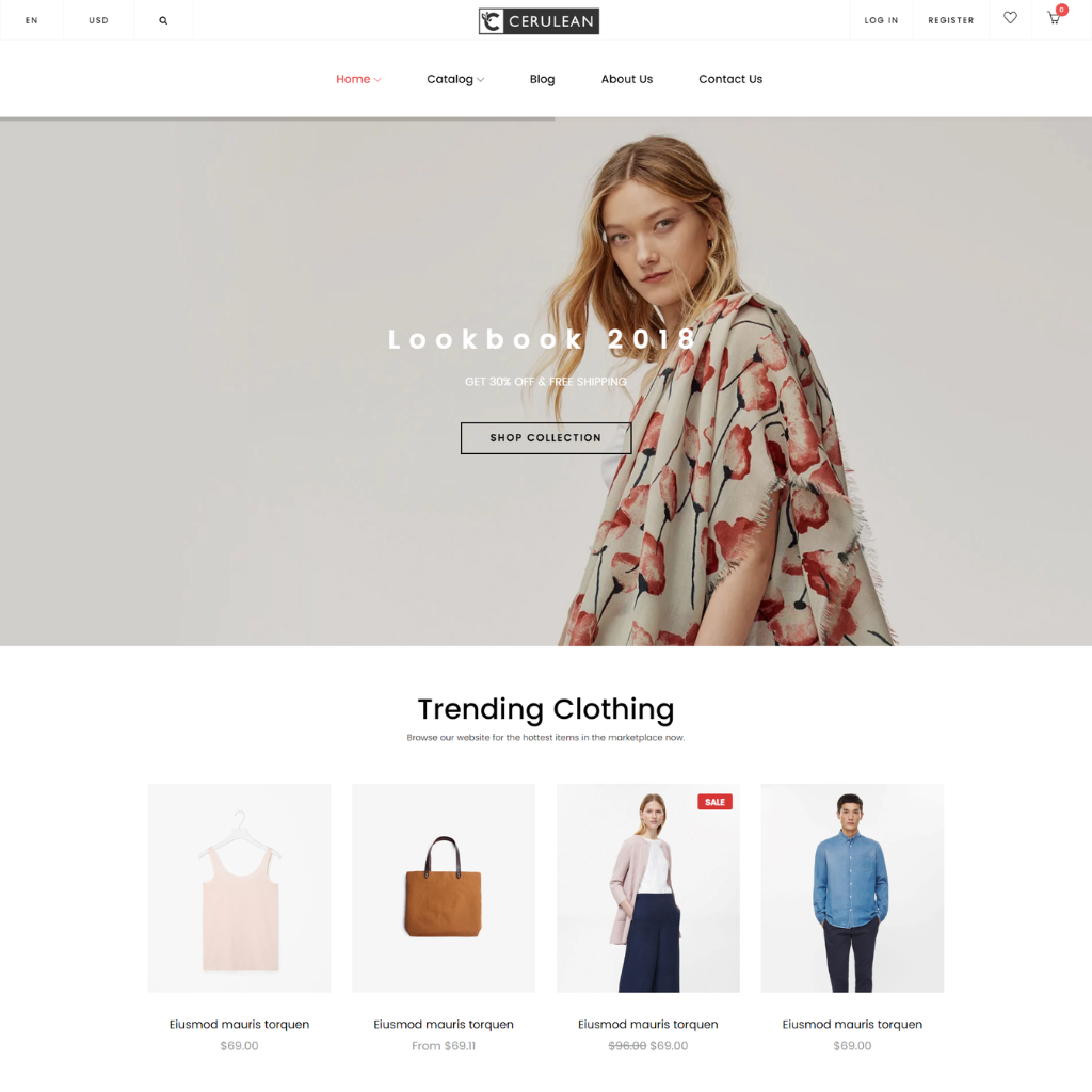 Multipurpose Responsive Shopify  Shopping Website