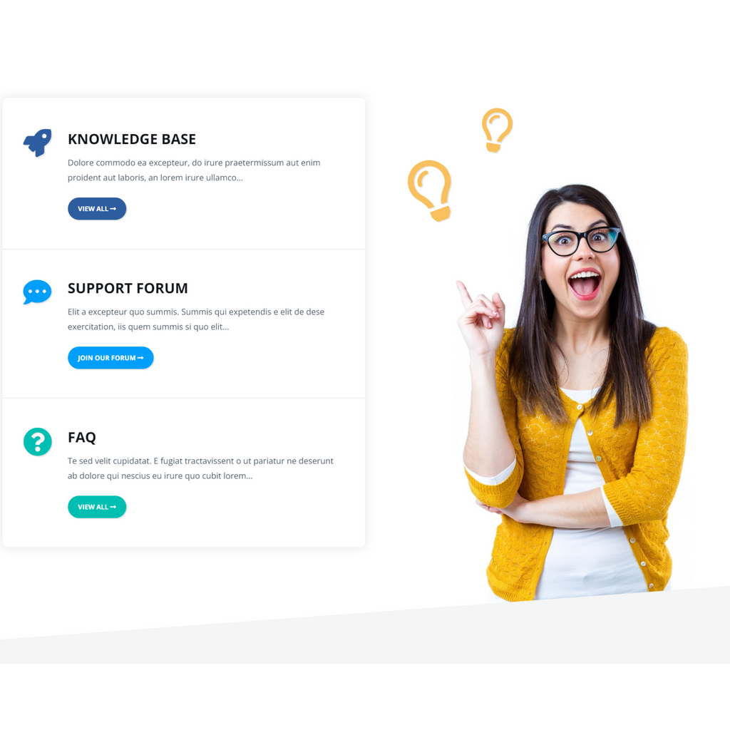 Knowledge Base WordPress Responsive Website