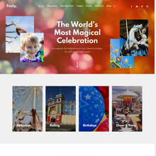 Street Festival WordPress Responsive Website