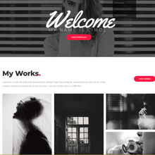 Creative Landing Page WordPress Responsive Website