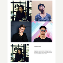 Unique Focused Portfolio WordPress Responsive Website