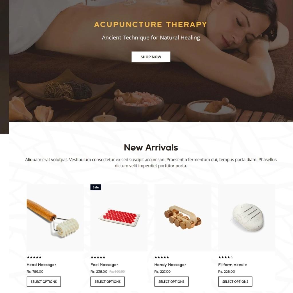 Medical Store Shopify Shopping Website