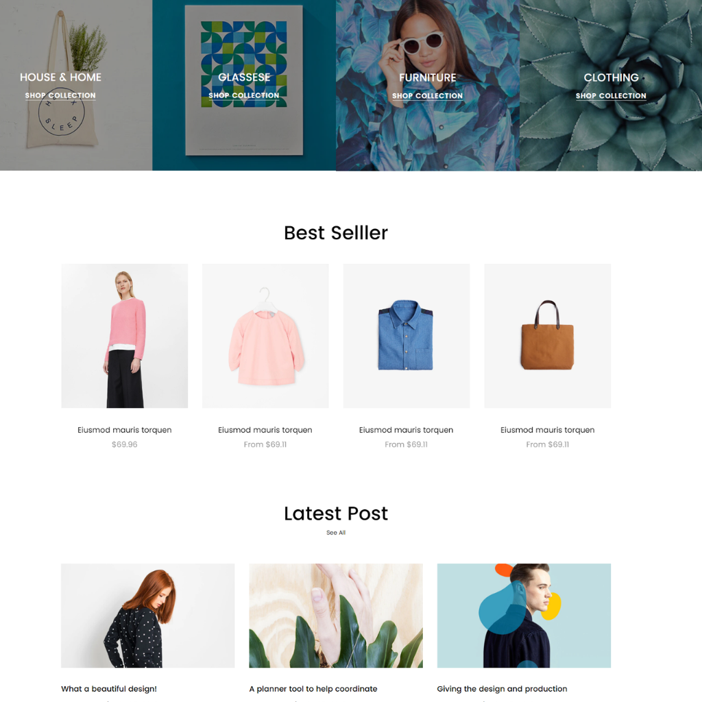 Multipurpose Responsive Shopify  Shopping Website