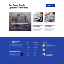 Business Finance WordPress Responsive Website