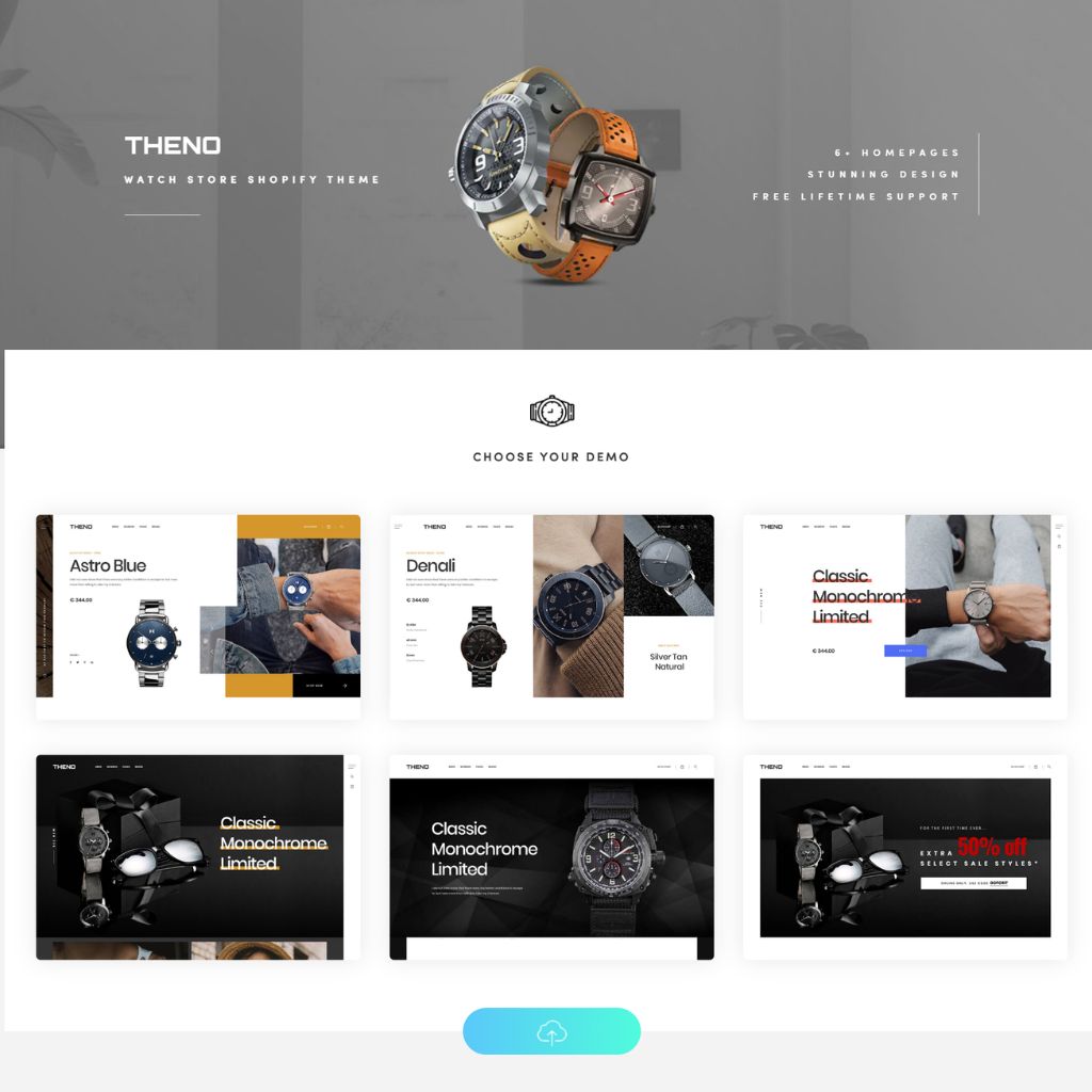 Watch Store Shopify  Shopping Website
