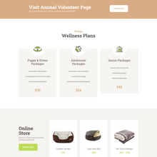Veterinary Clinic, Pet Care & Animal WordPress Responsive Website
