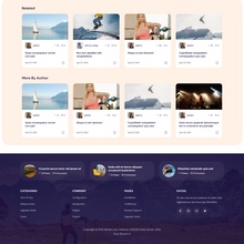Life & Beauty WordPress Responsive Website