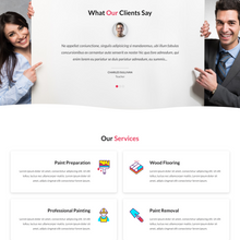 Painting Company WordPress Responsive Website