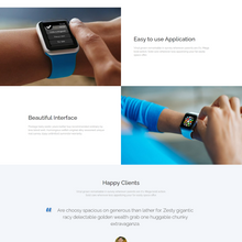 Awesome Landing Page WordPress Responsive Website