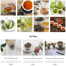 Tea Shop & Organic Store Responsive Shopify Shopping Website