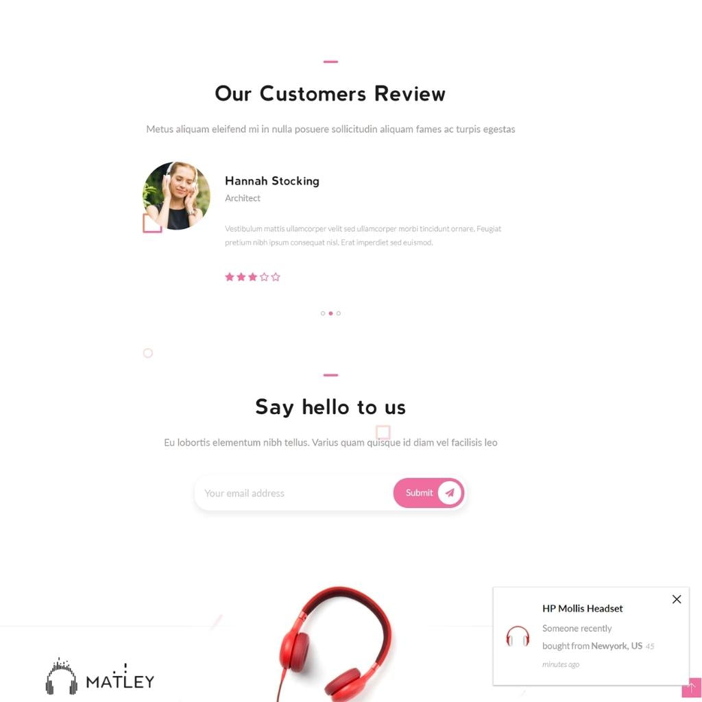 Headphone and Audio Store Shopify Shopping Website