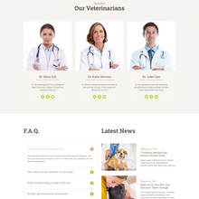 Veterinary Clinic, Pet Care & Animal WordPress Responsive Website