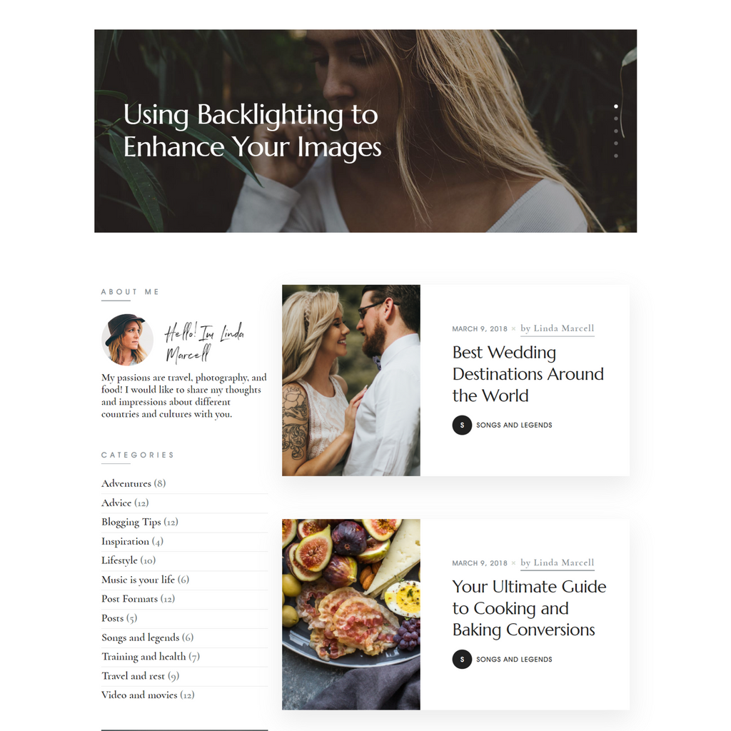 Personal Blog & Magazine WordPress Responsive Website