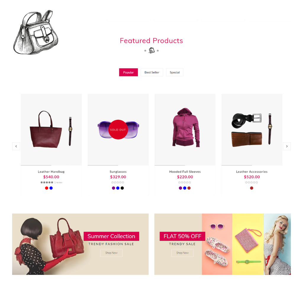 Fashion Store Shopify Shopping Website