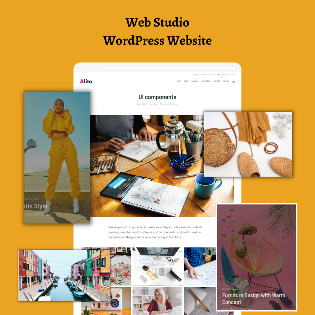 Web Studio WordPress Responsive Website