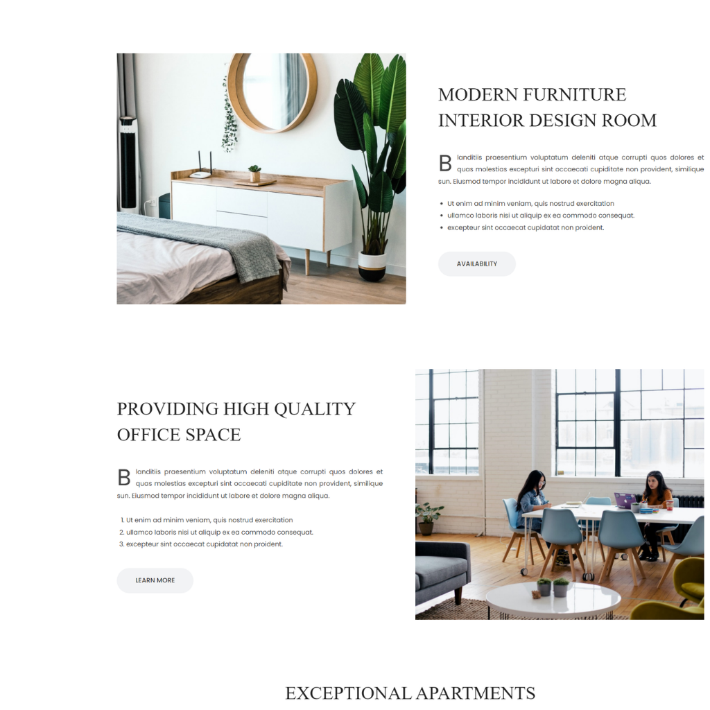 Apartment Lifestyle WordPress Responsive Website
