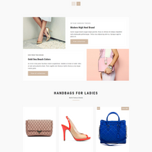 Modern & Trendy product Shopify Shopping Website